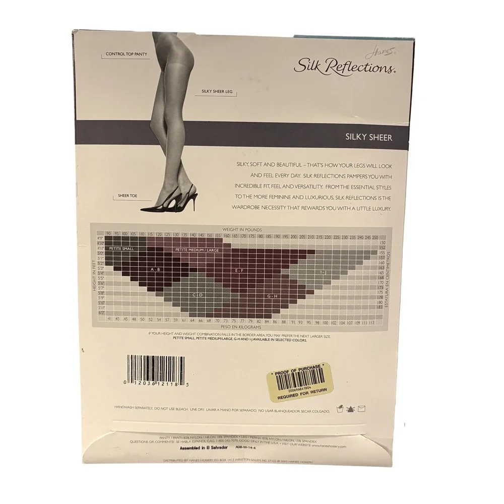 Vtg Hanes Silk Reflections Pantyhose Lot 3 Coquette Office Siren Whimsigoth CD